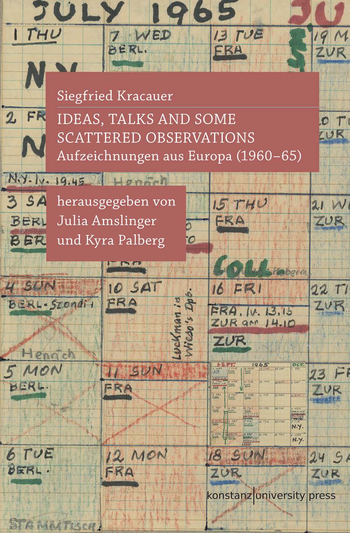 Buchcover: Ideas, talks and some scattered observations