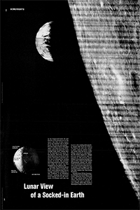 Abb. 3: Lunar Orbiter 1-102, bearbeitet, in: Life, 9. 9. 1966
