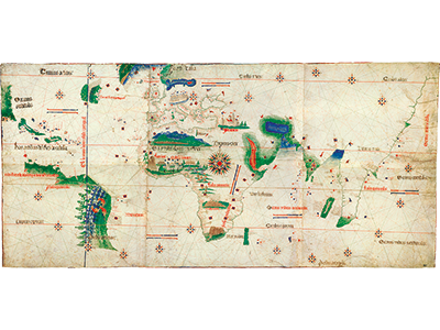 Abb. 16: Cantino-Planisfério (1502)