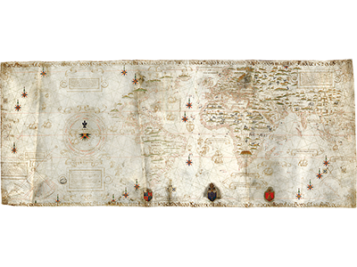 Abb. 19: Diego Ribero, ›Padrón Real‹ (1529)
